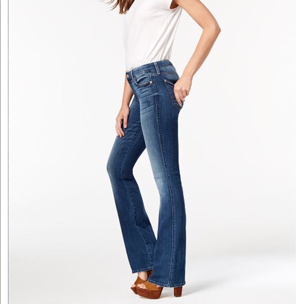 7 For All Mankind Kimmie Bootcut Jeans Sz 26